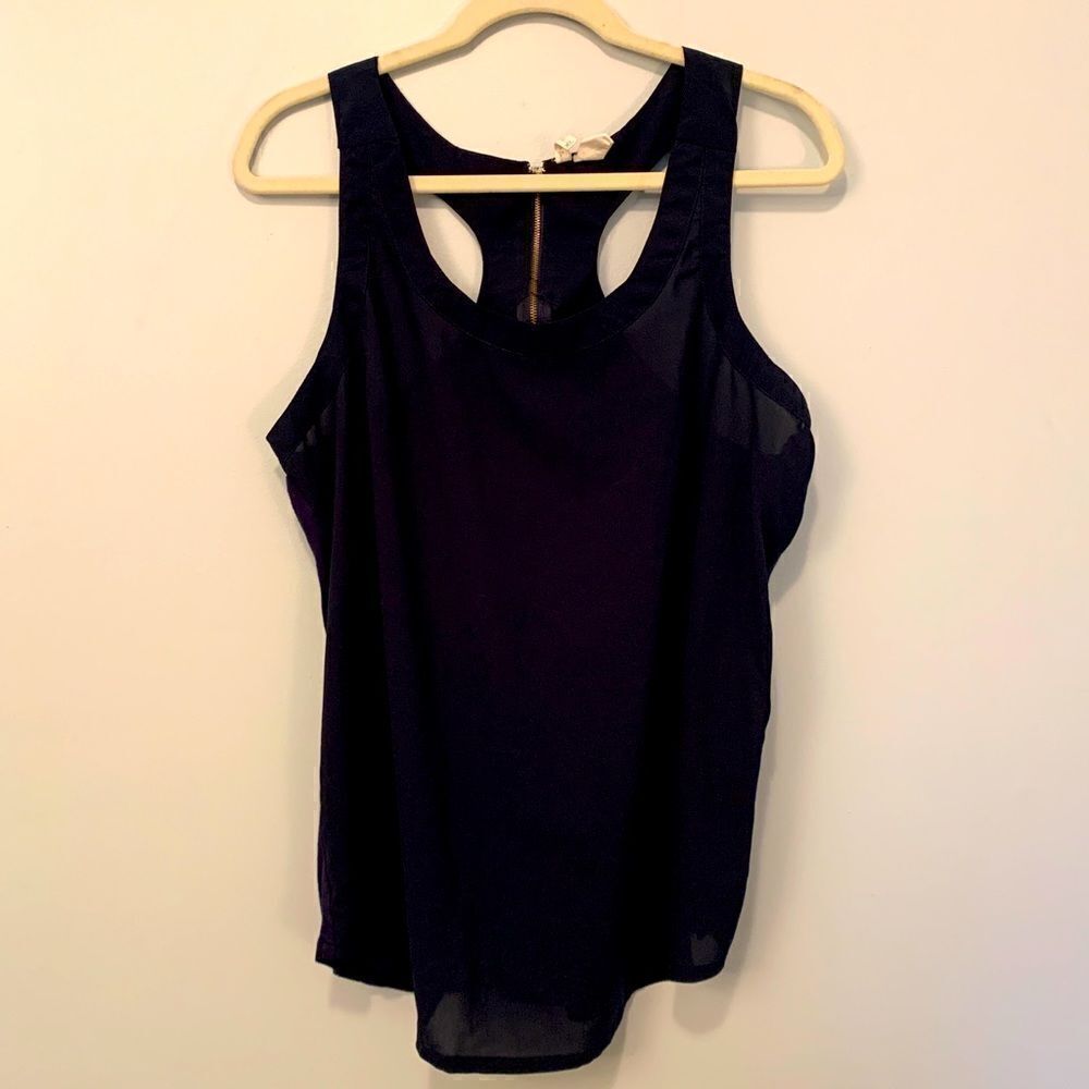 Navy Tank Top blouse 